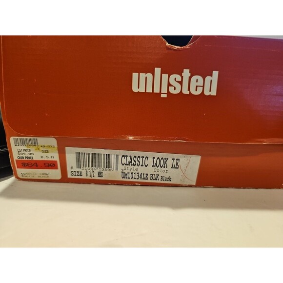 **Kenneth Cole Unlisted Men’s Classic Look Leather Chelsea Boots Black Size 8.5M - Picture 15 of 16